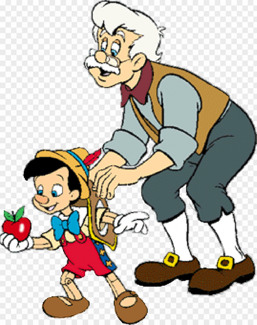 Jiminy Cricket Pinocchio Geppetto Figaro Clip Art PNG