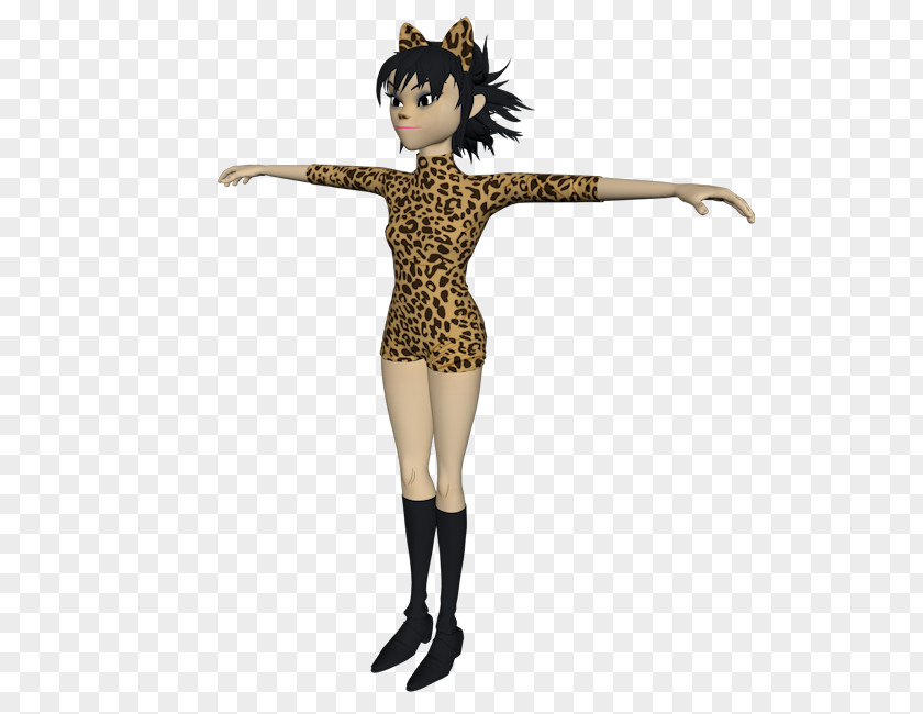 Noodle Gorillaz VRChat Character Game PNG