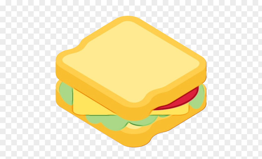 Processed Cheese Yellow Cartoon PNG
