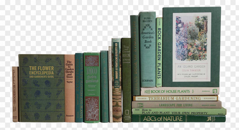 Book Bookend Gardening PNG