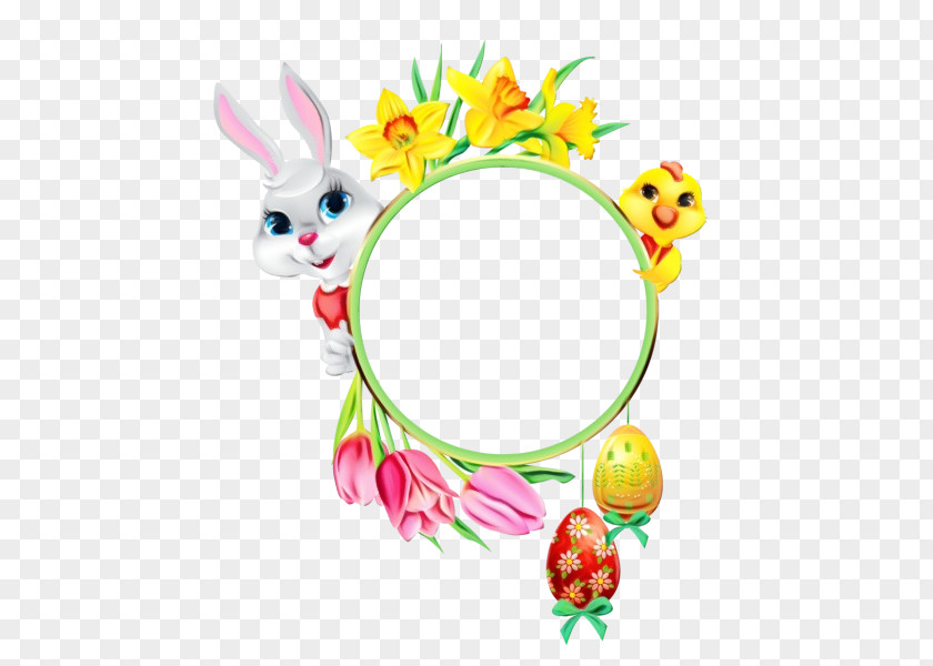 Hair Accessory Film Frame Easter Egg Background PNG