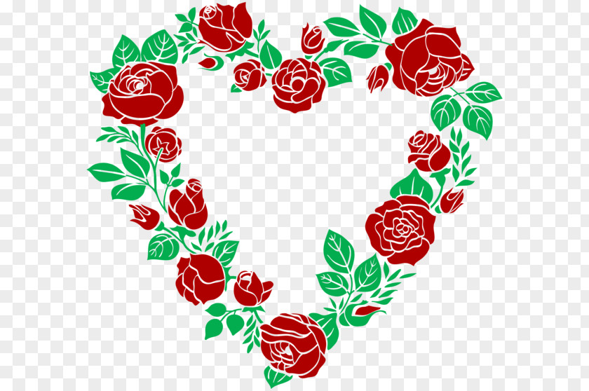 Heart Borders And Frames Right Border Of Rose Clip Art PNG