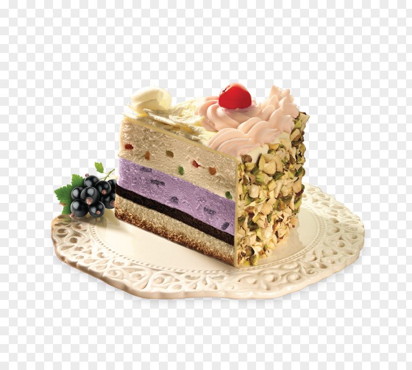 Ice Cream Buttercream Cake Fruitcake Torte PNG
