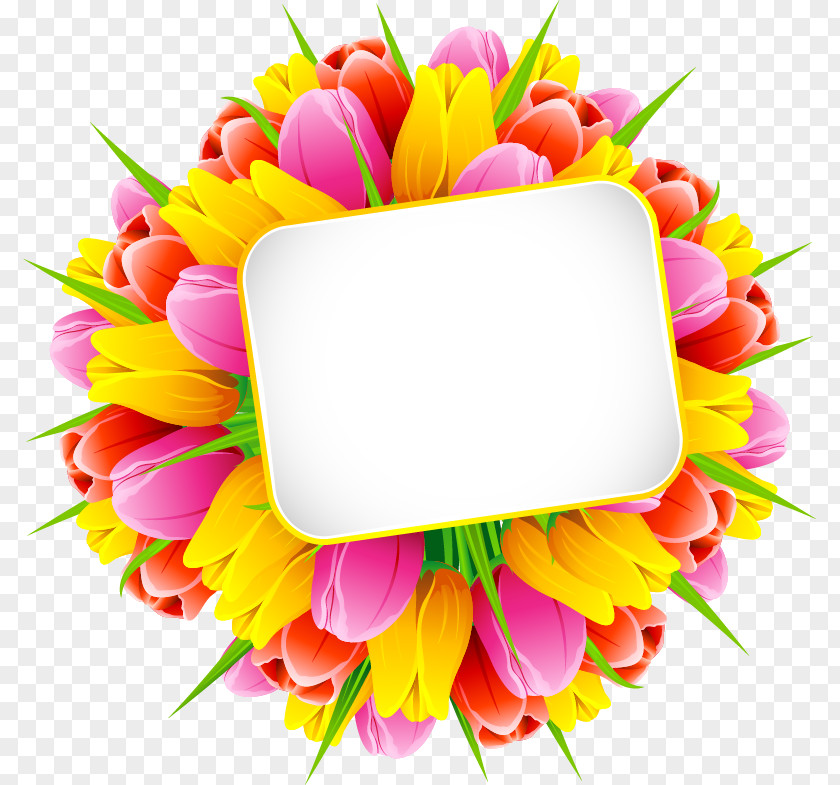 Label Flower Bouquet Clip Art PNG