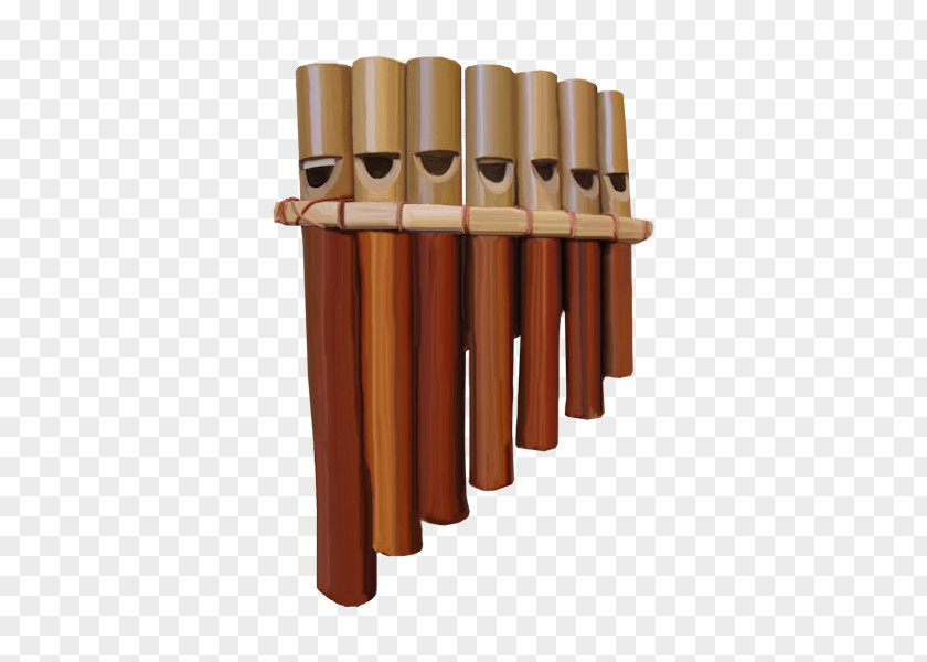 Musical Instruments Pan Flute Pipe PNG