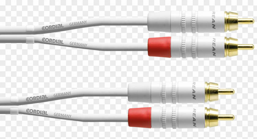 RCA Connector XLR Electrical Cable Adapter PNG