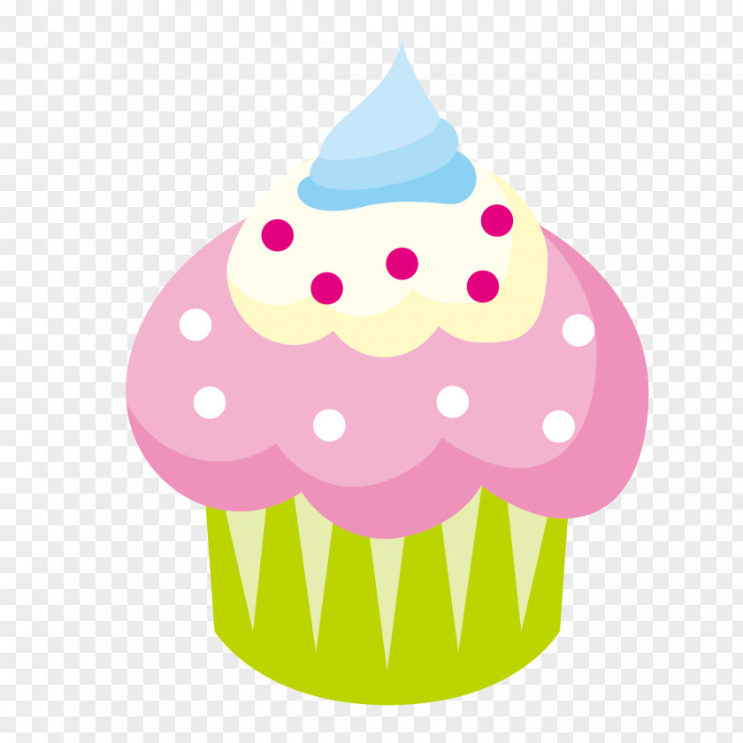Small Vs Little Cupcake Dessert Illustration PNG