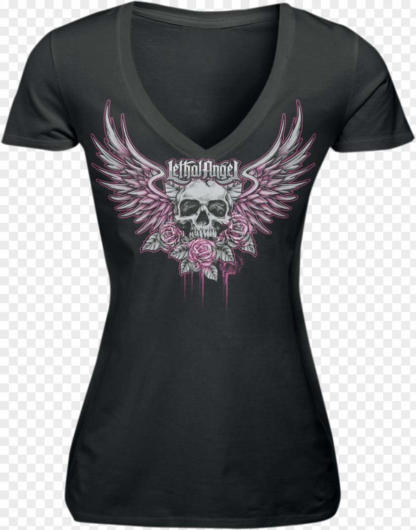 Lethal T-shirt Top Clothing Neckline PNG