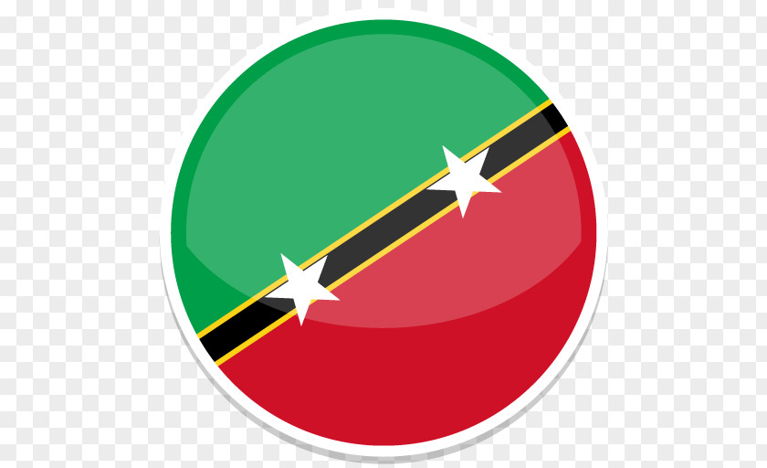 Saint Kitts And Nevis Symbol Green Font PNG