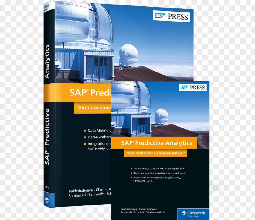 Book SAP Predictive Analytics: Vorausschauende Analysen Inkl. HANA, PAL, R Und Lumira The Comprehensive Guide BusinessObjects SE PNG