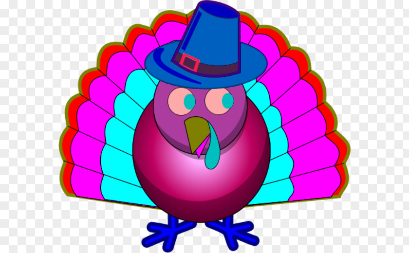 Colorful Turkey Cliparts National Thanksgiving Presentation November Clip Art PNG