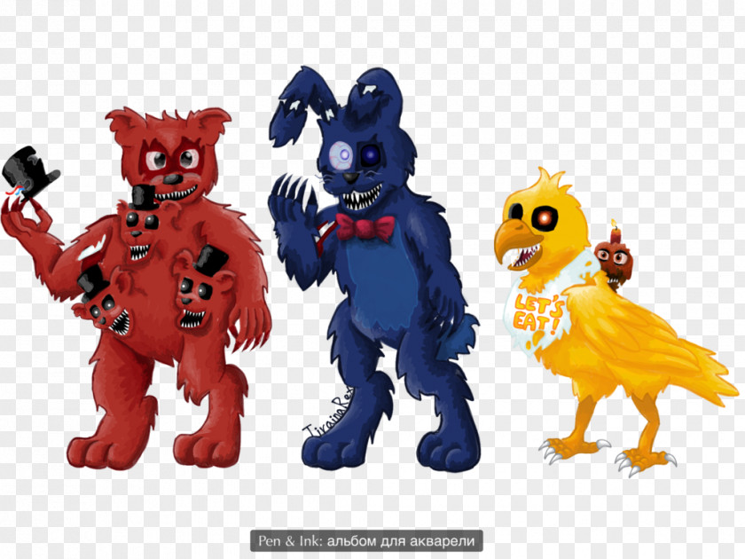 Foxy De Fnaf 4 Five Nights At Freddy's Freddy Fazbear's Pizzeria Simulator 2 The Joy Of Creation: Reborn PNG