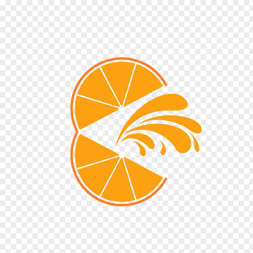 Orange Juice Logo Brand PNG