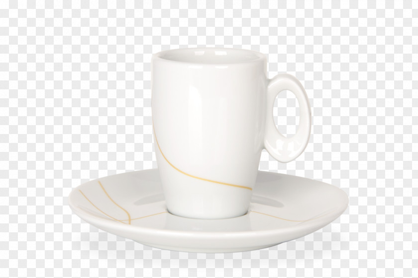 Soft Lines Mug Saucer Coffee Tableware Espresso PNG