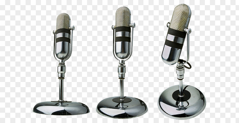 Three Silver Microphone Physical Map ARTE DA ORATORIA: OS SEGREDOS DO ORADOR DE SUCESSO Broadcasting Radio Communication PNG