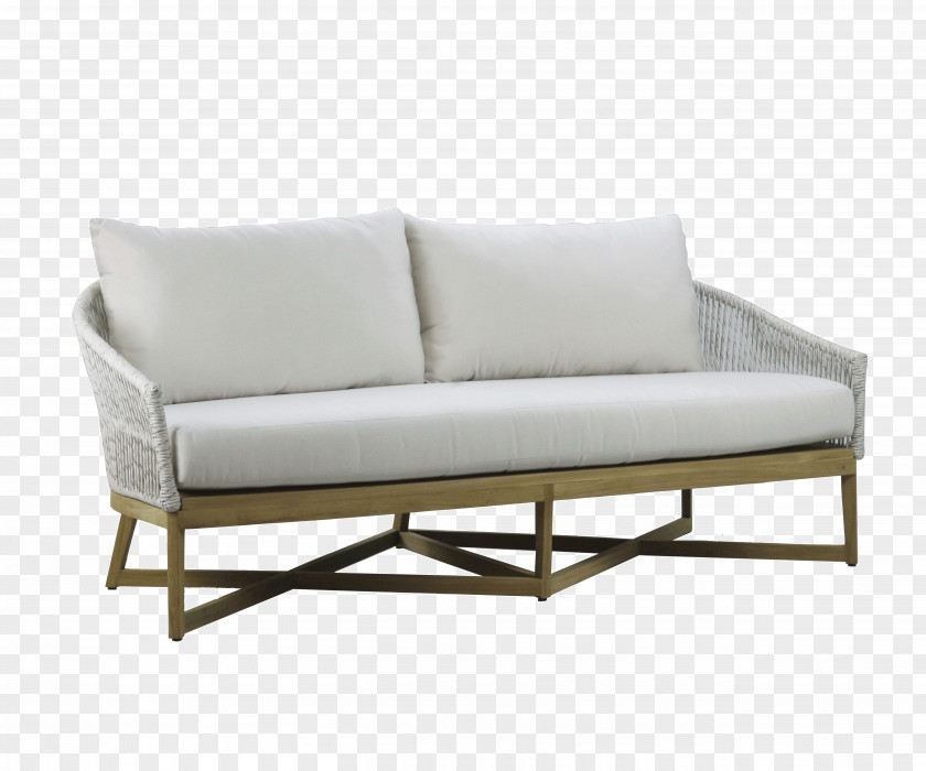 White Sofa Couch Furniture Bed Loveseat PNG