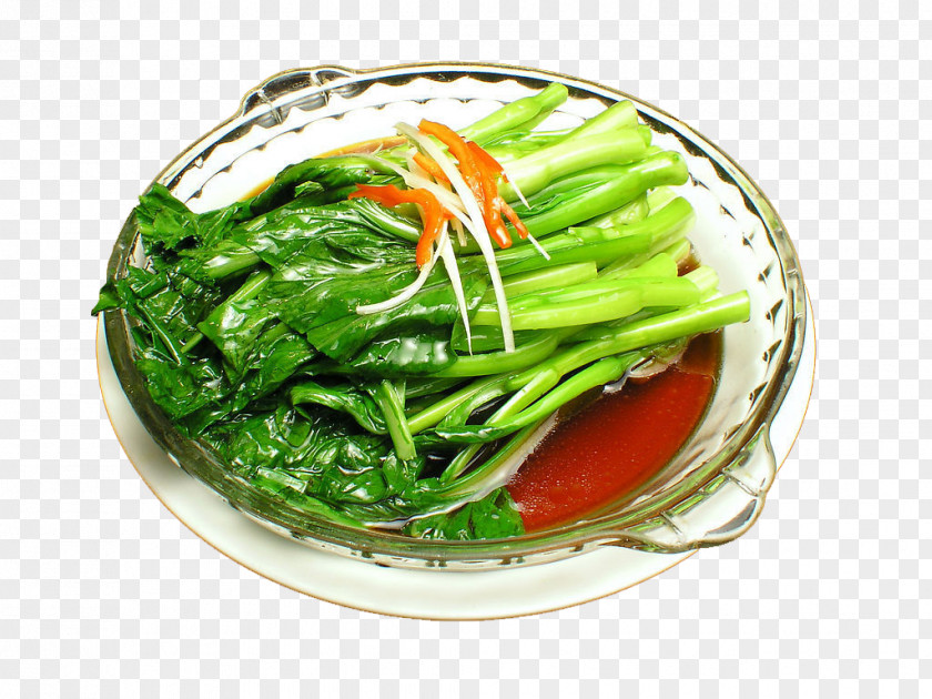Boiled Cabbage Cantonese Cuisine Hot Pot Choy Sum Vegetable Eating PNG