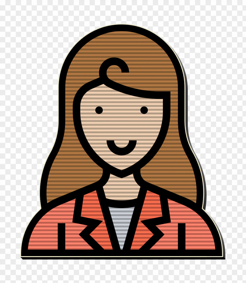 Businesswoman Icon Girl Accounting PNG