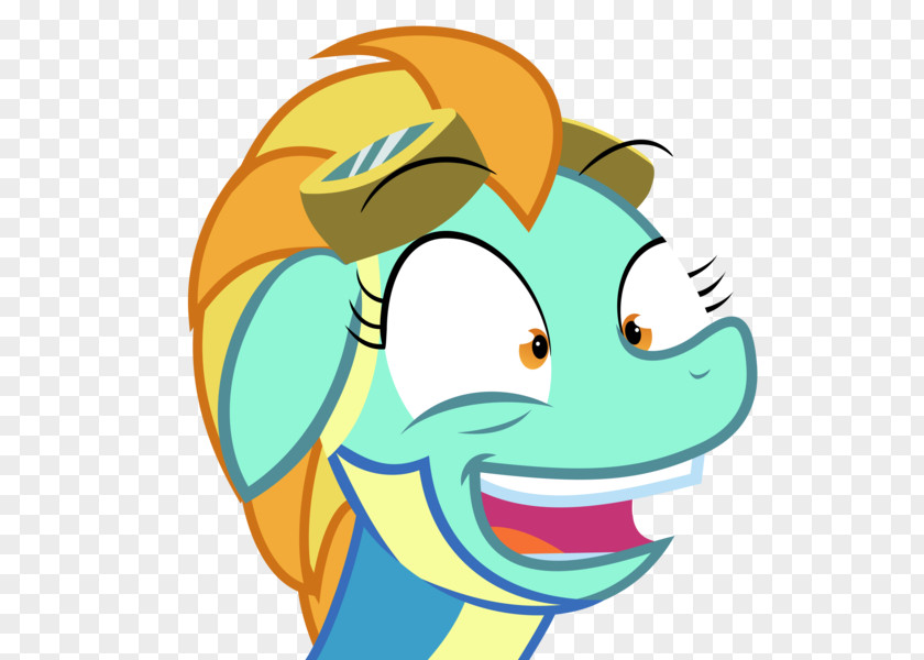 Lightning Dust Pony Clip Art Smiley Nose Cartoon PNG