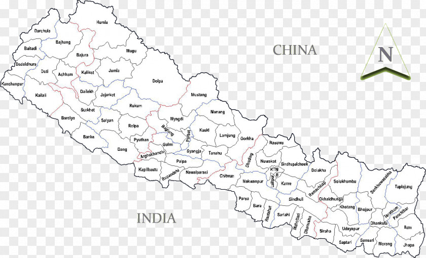 Post Earthquake Residual April 2015 Nepal Mapa Polityczna Shakti Samuha PNG