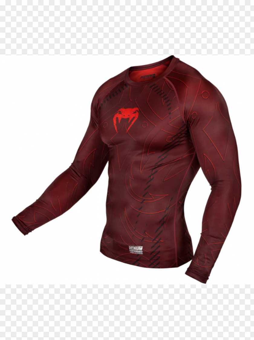 Red L Rash Guard Boxing T-shirt SleeveBoxing Venum Nightcrawler Flex System Closure MMA Fight Shorts PNG