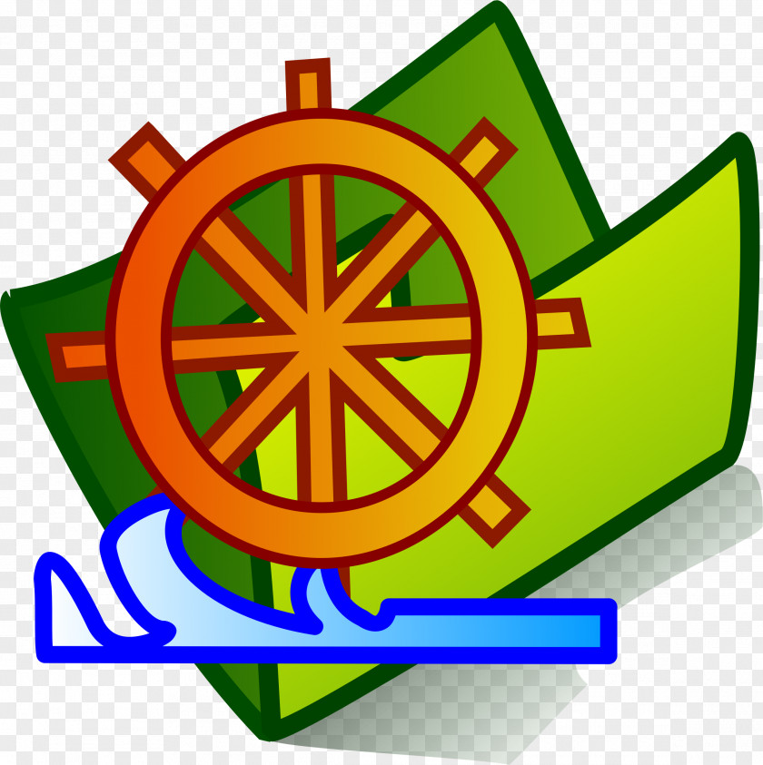 Steering Wheel Water Watermill Clip Art PNG