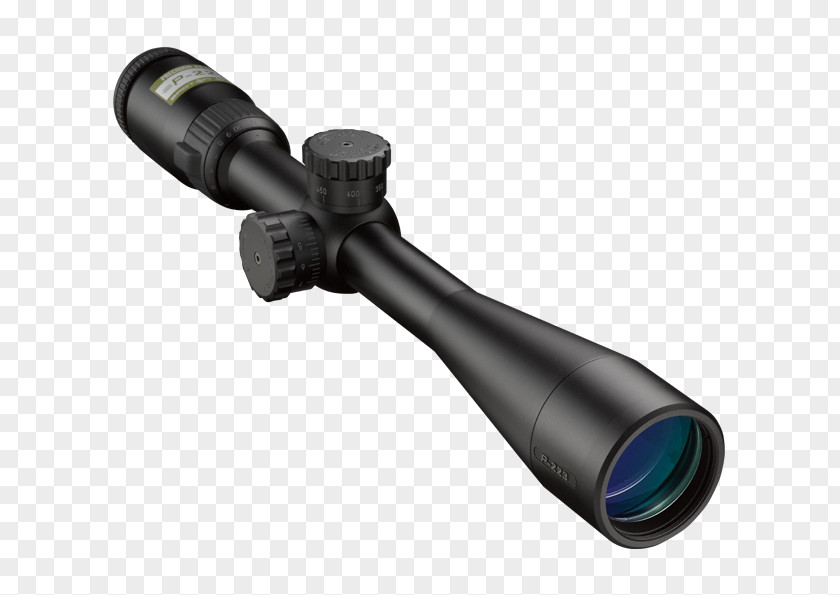 Telescopic Sight Reticle Nikon Optics Long Range Shooting PNG