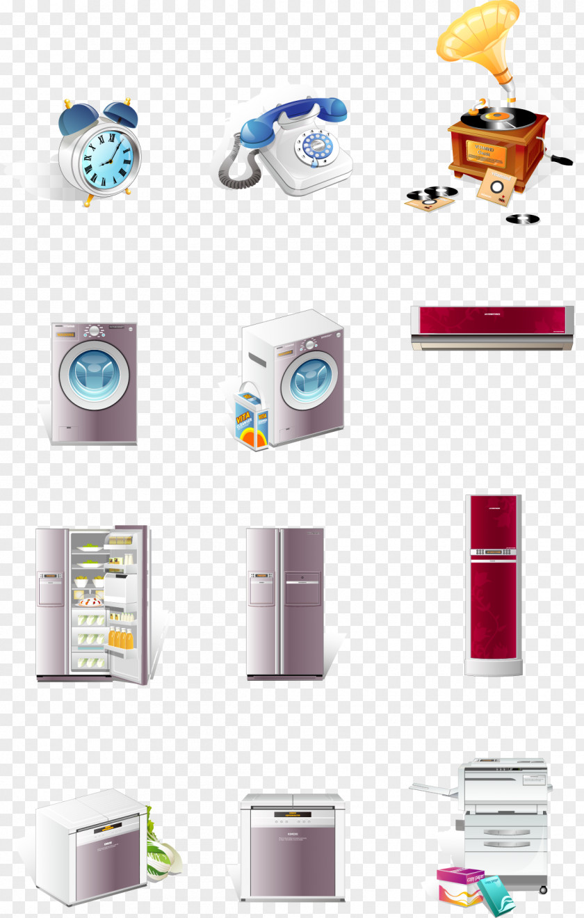 Vector Phone Home Appliance Clip Art PNG