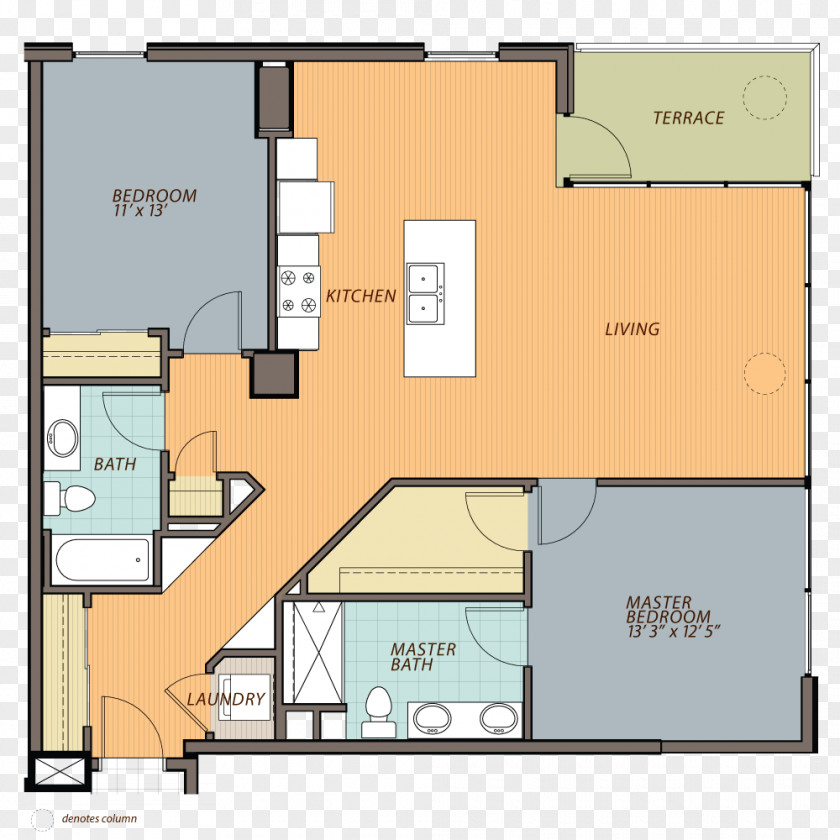 Apartment Ovation 309 Floor Plan Renting Property PNG