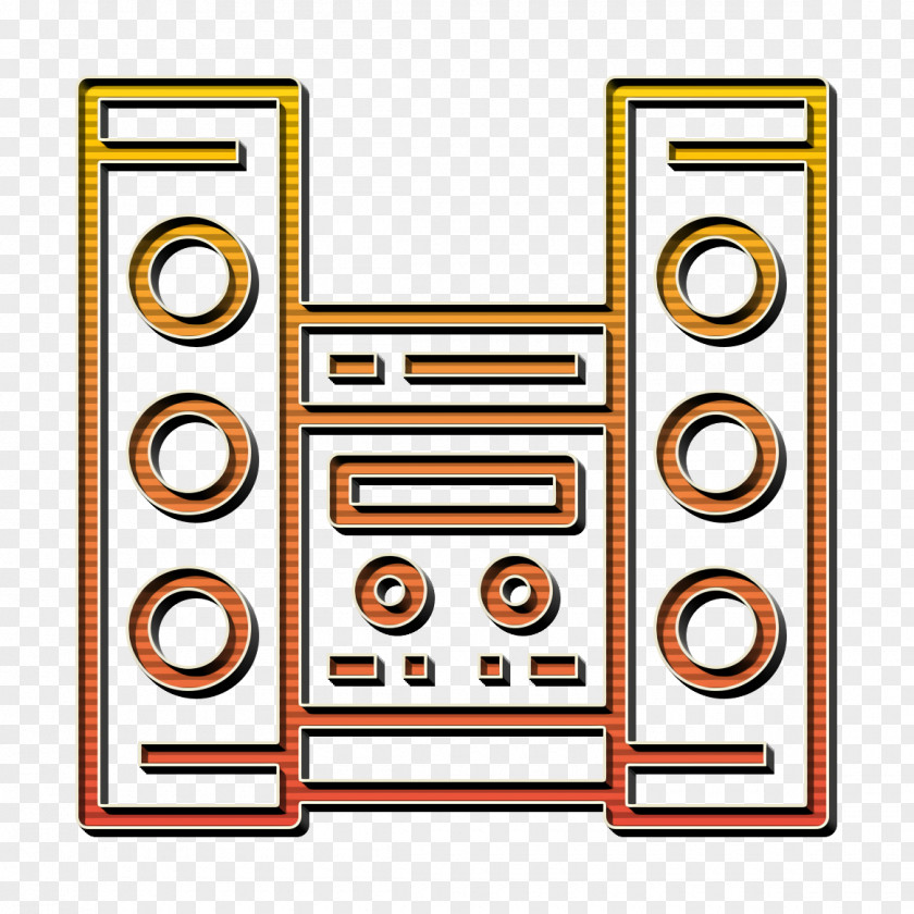 Home Theater Icon Equipment Audio System PNG