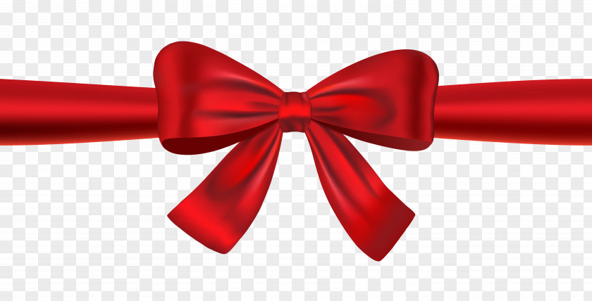 Red Ribbon Bow PNG