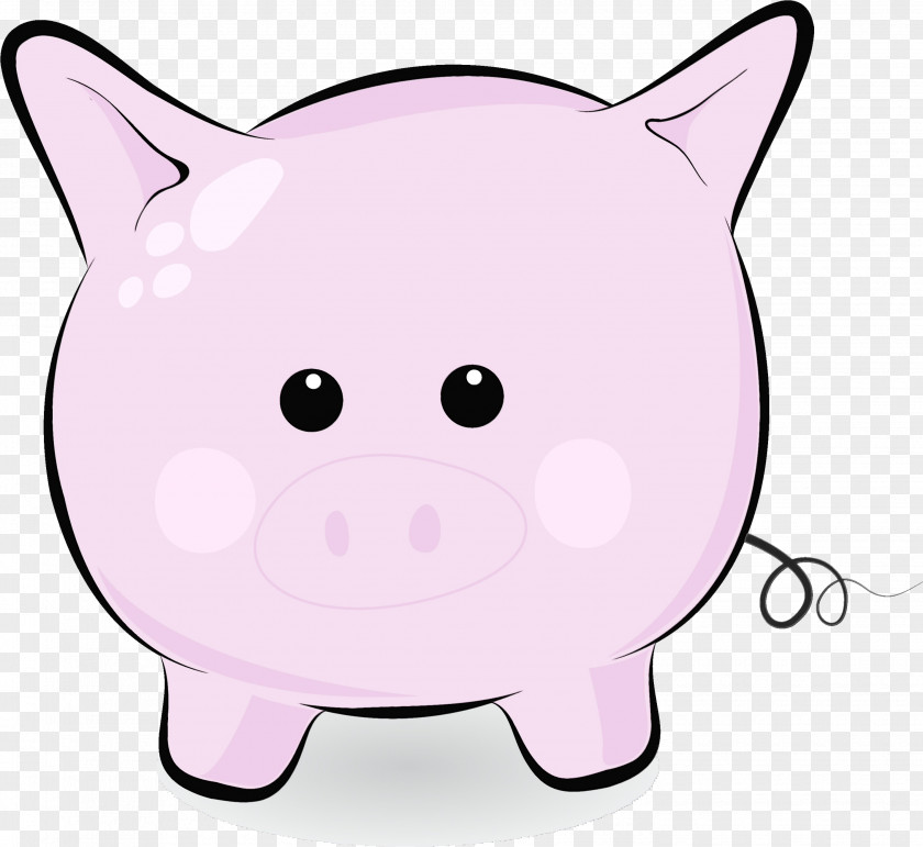Smile Piggy Bank PNG