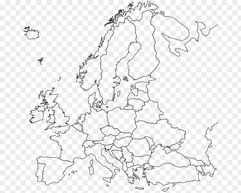 World Map Eastern Europe Blank Geography PNG