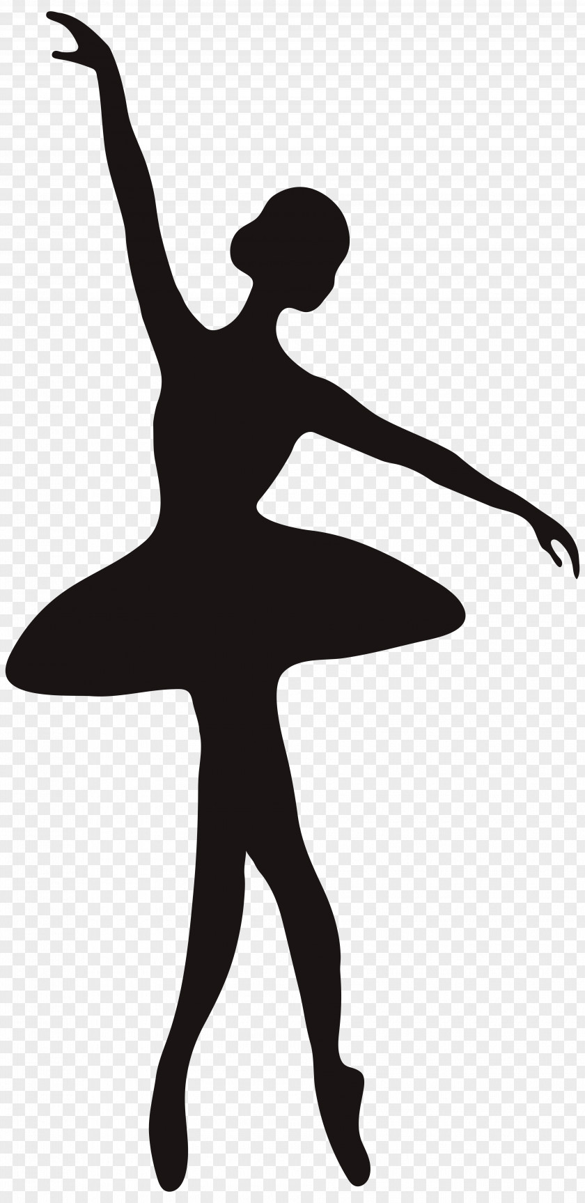 Ballerina Silhouette Clip Art Image Ballet Dancer Spinning PNG