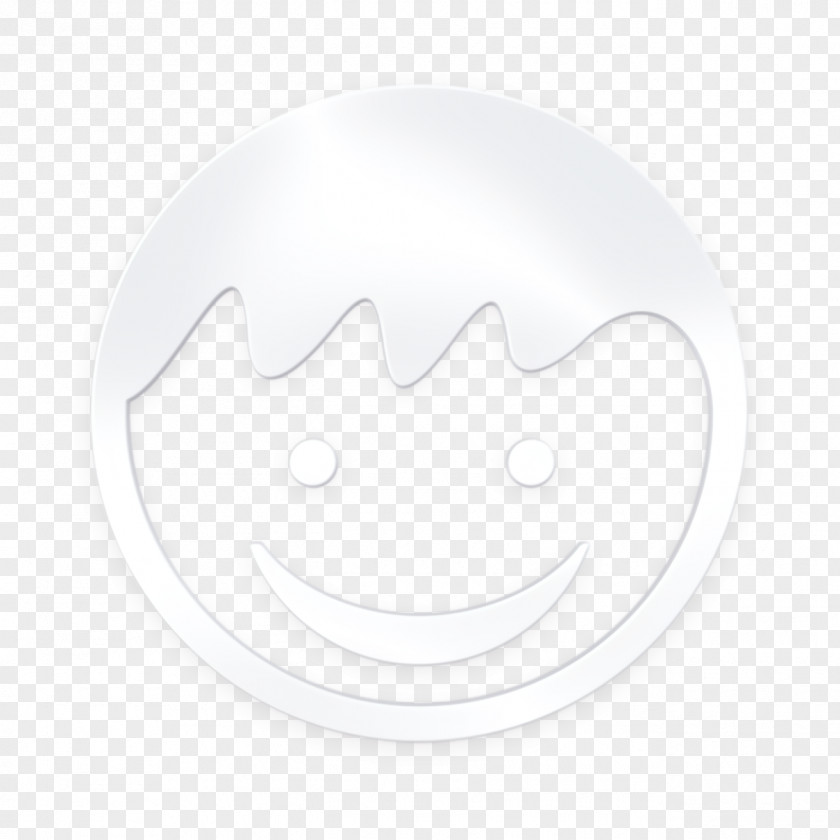 Blackandwhite Logo Child Icon PNG
