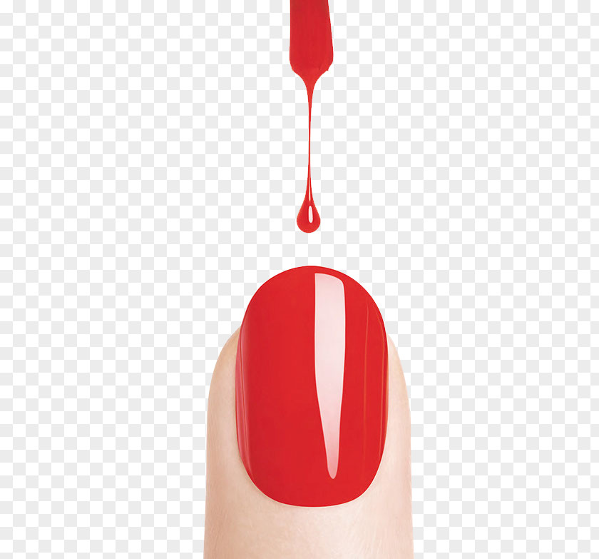 Red Nails Nail Polish Cosmetics PNG
