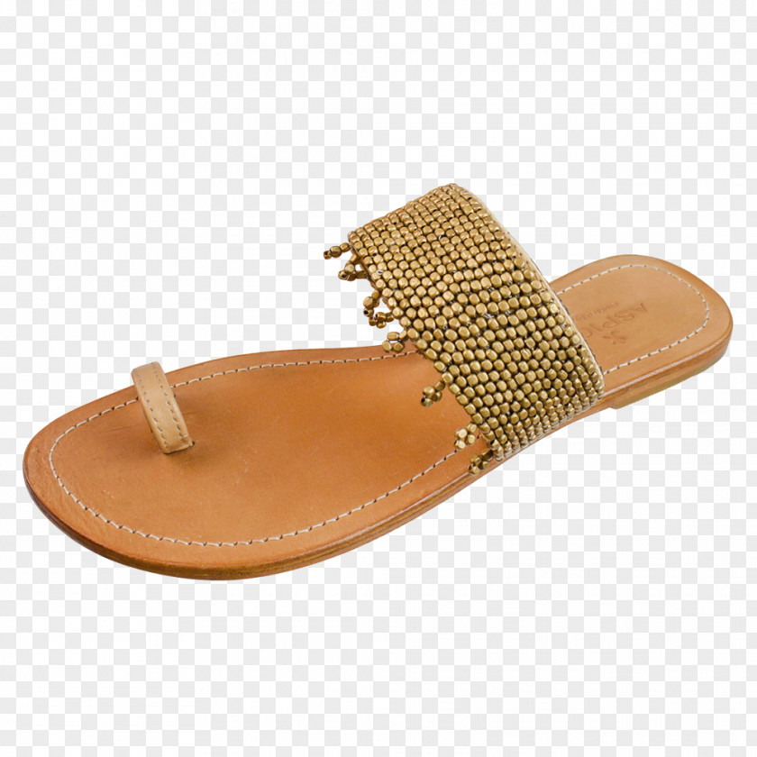 Sandal Flip-flops Leather Peep-toe Shoe PNG