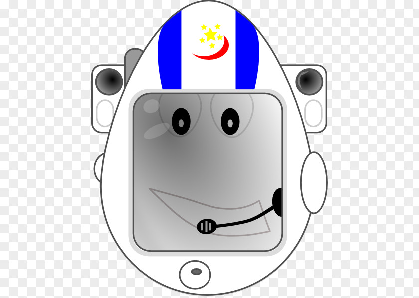 SPACE CADET Smiley Clip Art PNG
