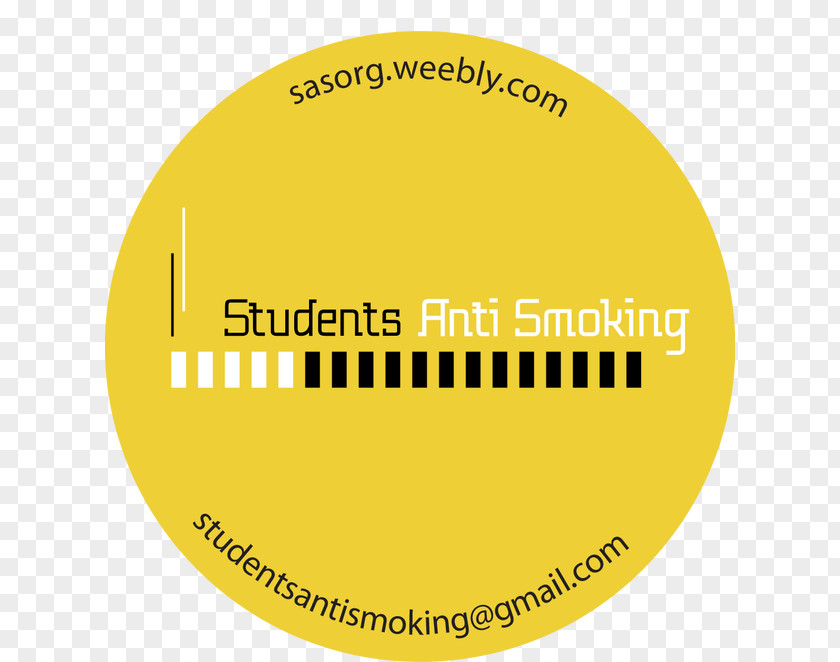 Anti Smoking Logo Label Line Font PNG