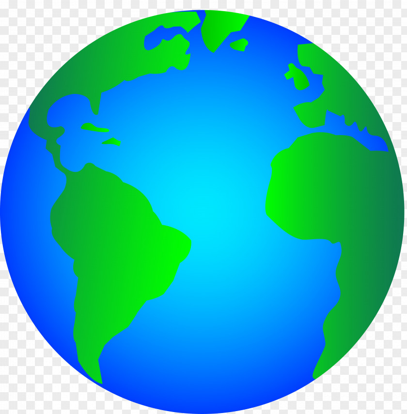 Cartoon Picture Of The World Globe Earth Clip Art PNG