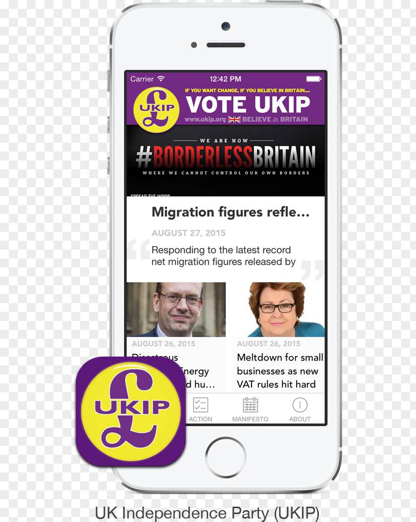 Election Campaign UK Independence Party Political Politics Mobile App PNG