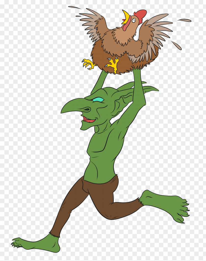 Go To The Chicken Goblin Buffalo Wing Dungeons & Dragons Galliformes PNG