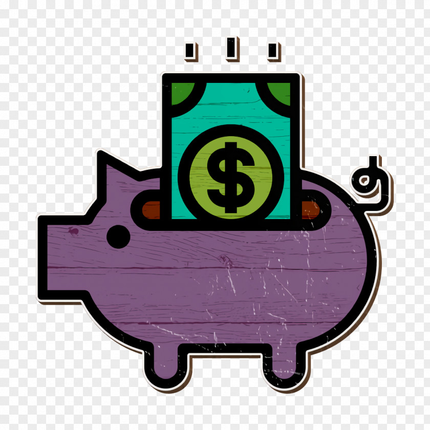 Piggy Bank Icon Payment Save PNG