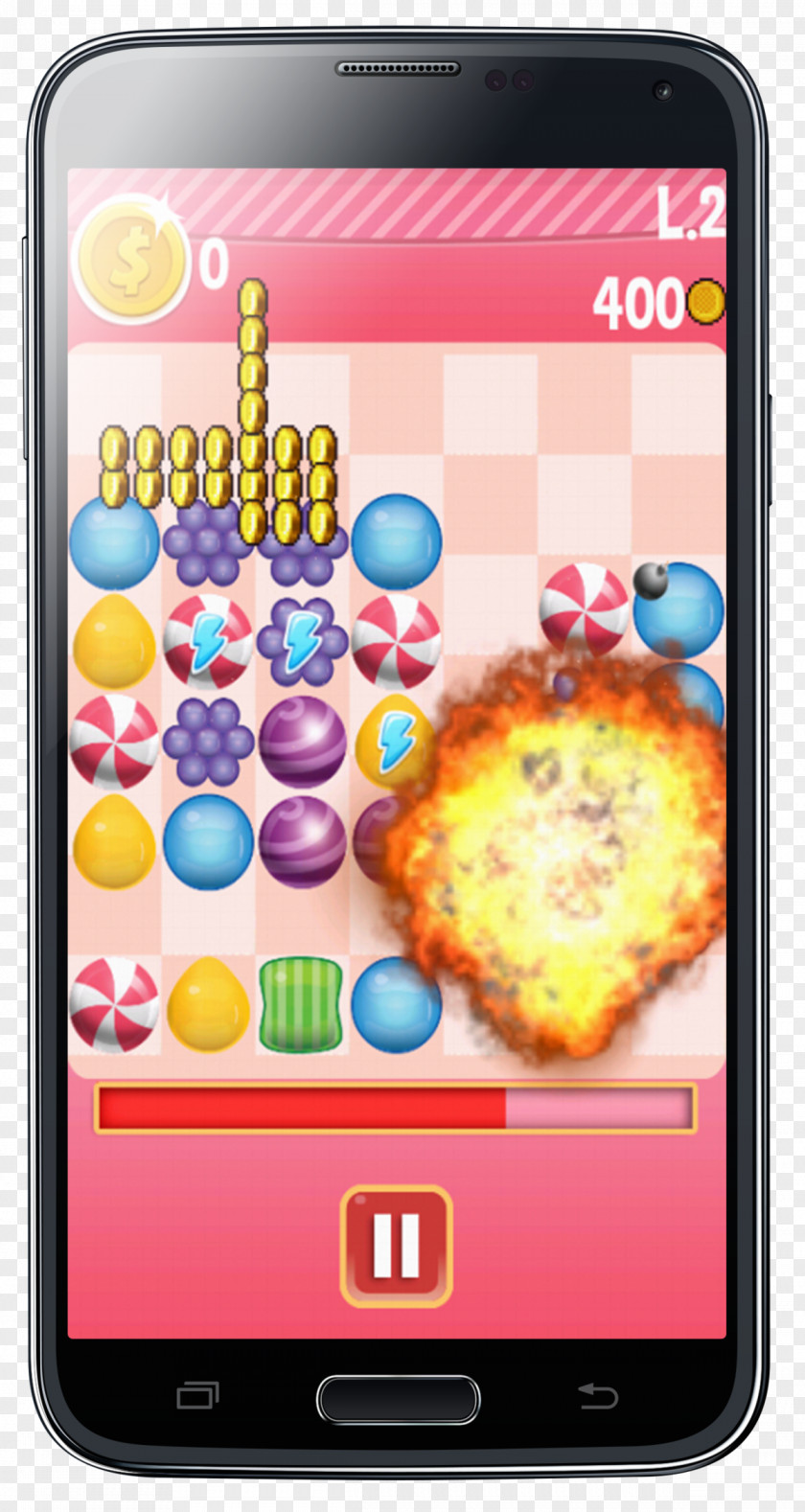 Smartphone Candy Blitz Game Feature Phone Jigsaw Puzzles PNG