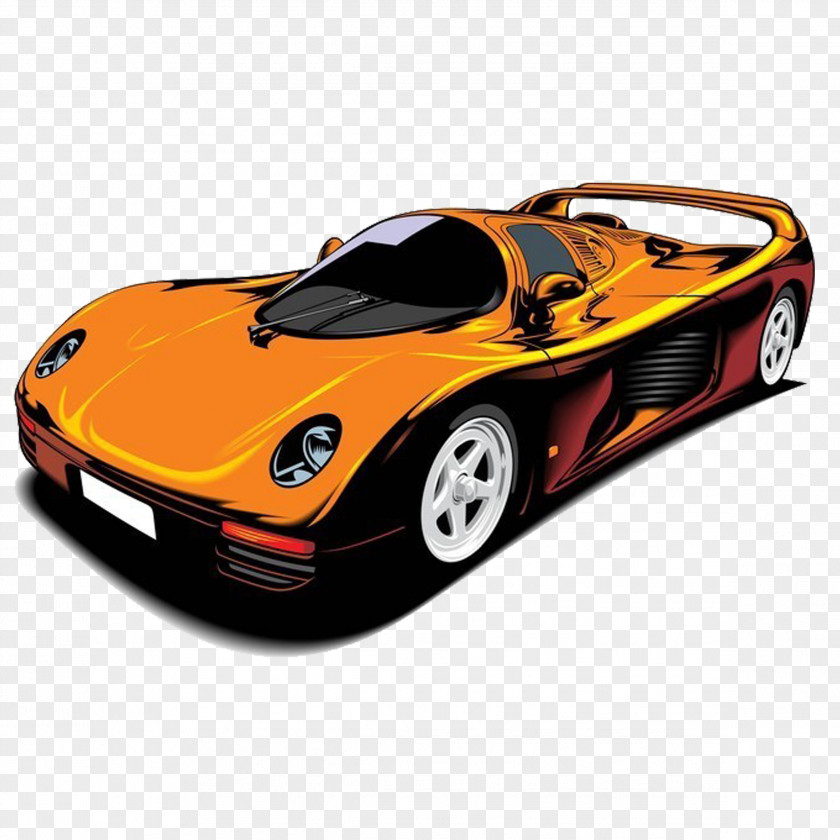 Sports Car Vector Motors Corporation Cartoon PNG