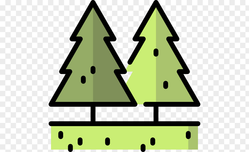 Christmas Tree Triangle Clip Art PNG