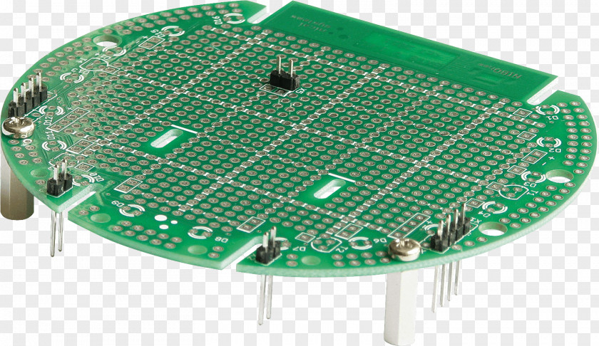 ROBOT BEE Industrial Design NIBObee Microcontroller Printed Circuit Board PNG