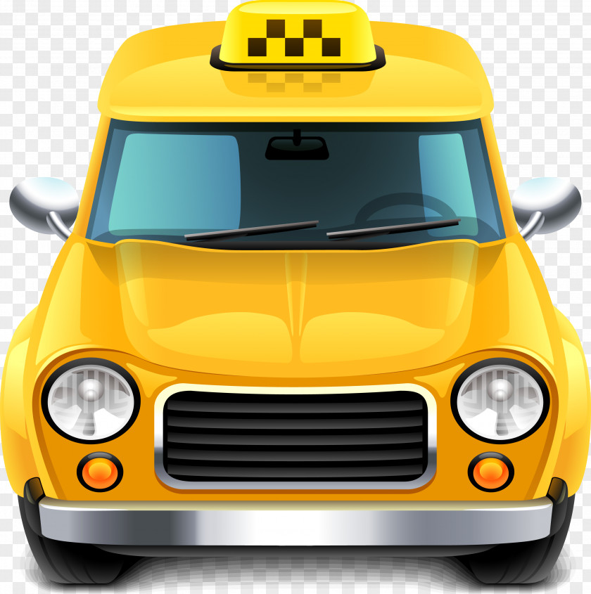 Taxi Vector Train Car PNG