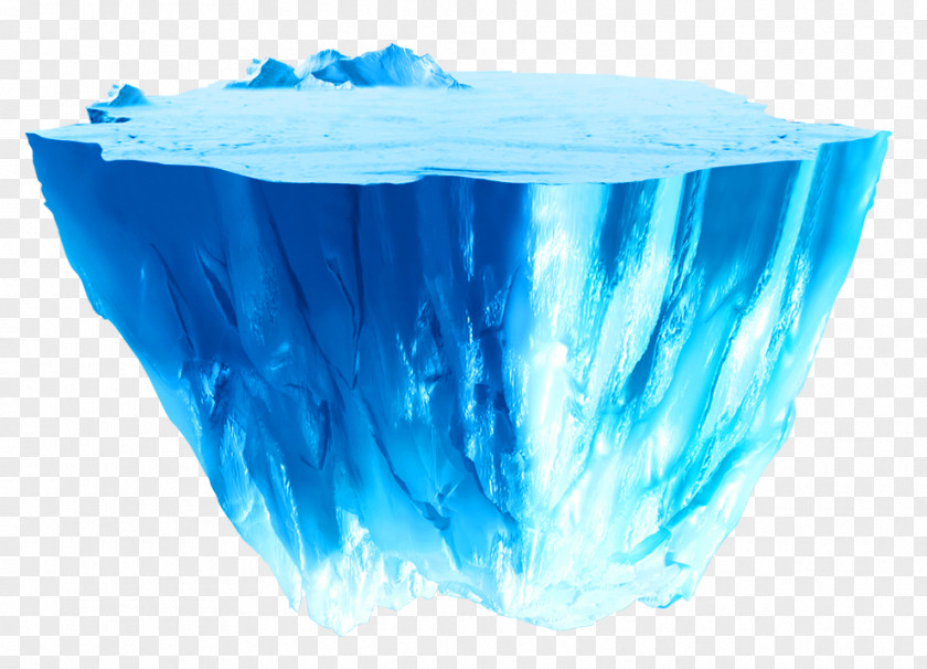 Blue Atmosphere Iceberg Decoration Pattern Grow Light Light-emitting Diode Full-spectrum Hydroponics PNG