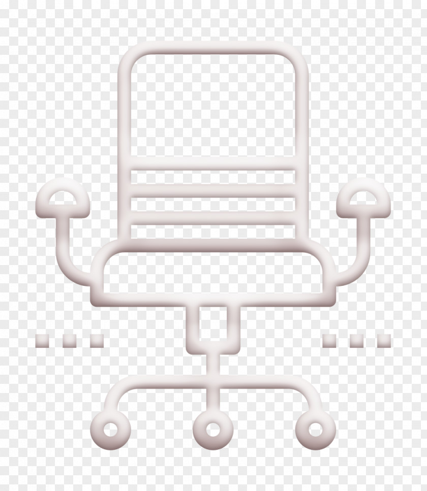 Job Resume Icon Chair Desk PNG